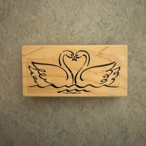 STAMPIN’ UP! Swans Wood Block Stamp